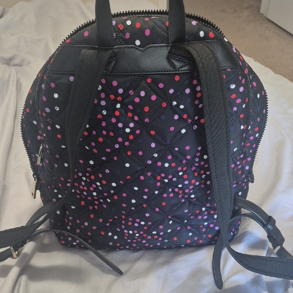 Kate Spade New York Karissa Nylon Quilted Large Backpack in the "Festive Polka D - Picture 6 of 6